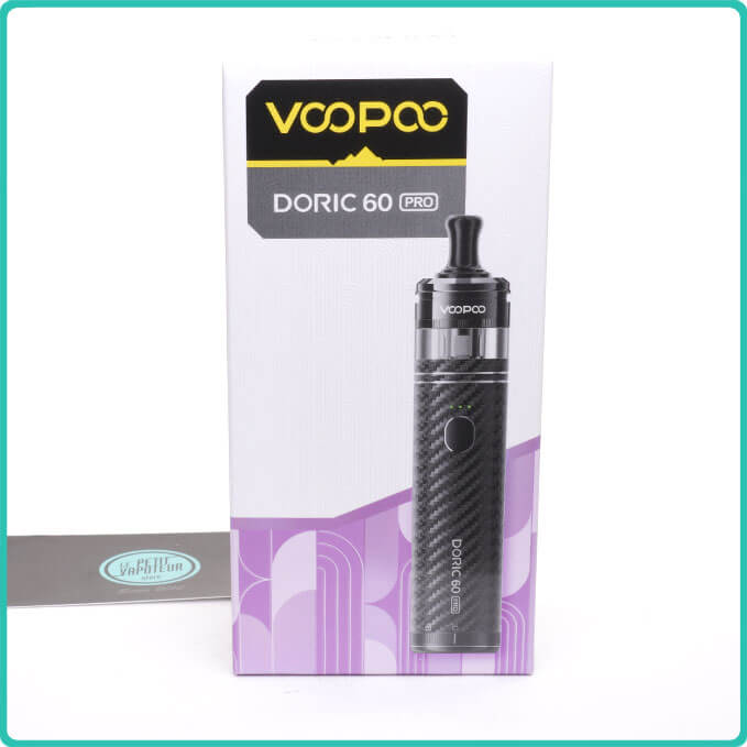 Packaging du Pod Doric 60 Pro Voopoo